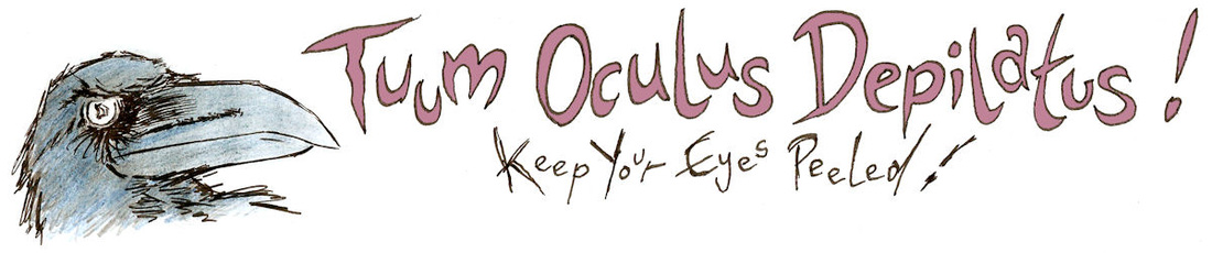 Raven Mad Comic - Tuum Oculus Depilatus - Keep Your Eyes Peeled !